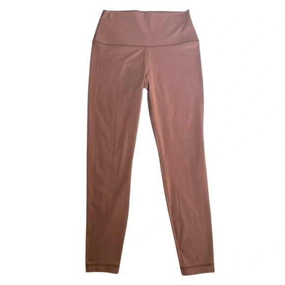 Yogalicious Lux High Waist Dusty Rose Athletic Leggings Womens Active Pants M - Picture 2 of 10